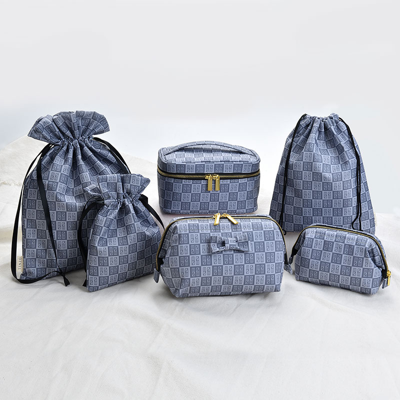 Cosmetic Printed Pouch/draw String Bag